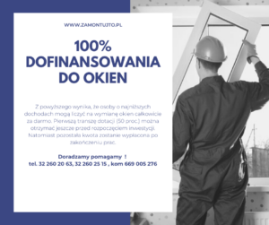 Read more about the article Nawet 100% dofinansowania do okien