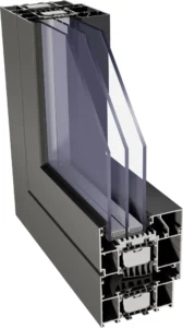 profil okna z aluminium