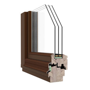 profil okna drewnianego